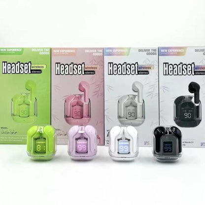 Wireless Crystal Transparent Body Air 31 Ear Buds