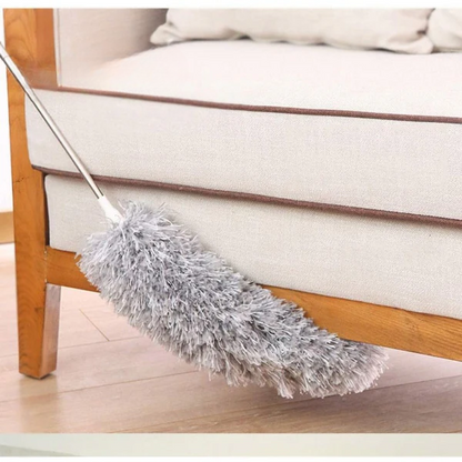 Extendable Telescope Microfiber Duster, Long Handle For Cleaning Dust, Dirt and Stains