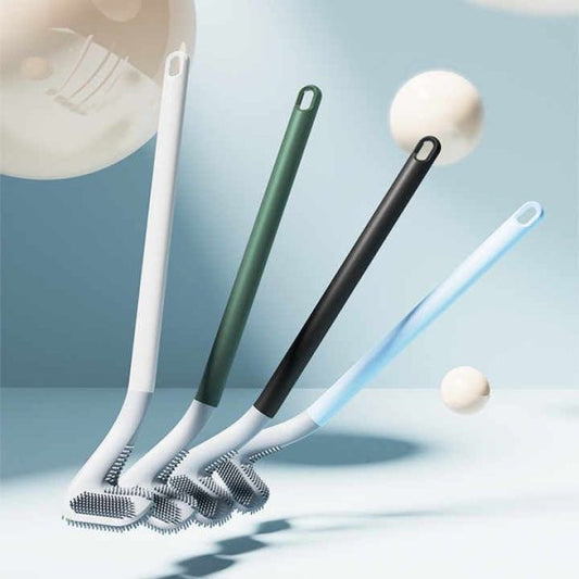 Long Handle Silicone Toilet Brush