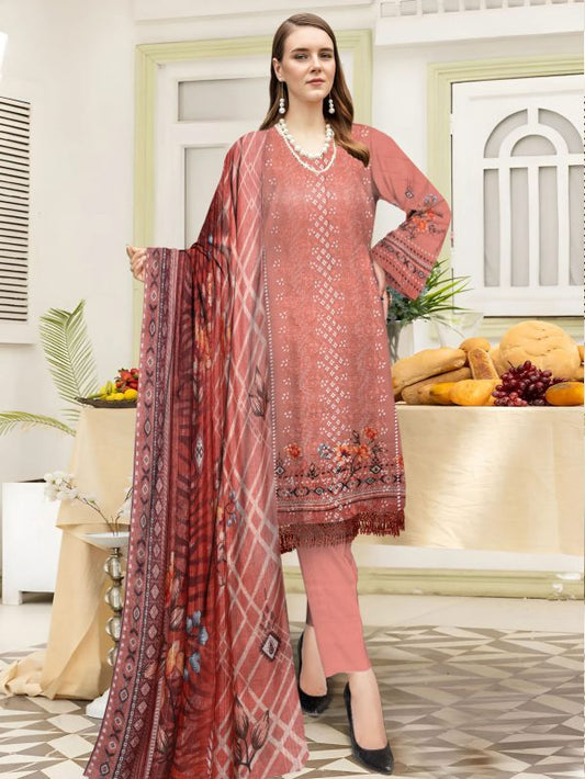 Nisha Designer Lawn | Unstitched Collection 3 Pieces Party Wear