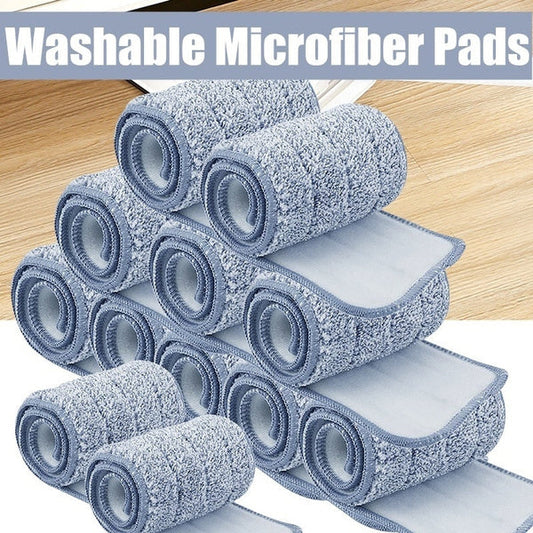 Pack of 2 Microfiber Mop Pads. 33x12cm