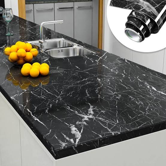 Self Adhesive Marble Sheet- Waterproof Anti Oil & Heat Resistant