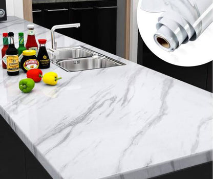 Self Adhesive Marble Sheet- Waterproof Anti Oil & Heat Resistant